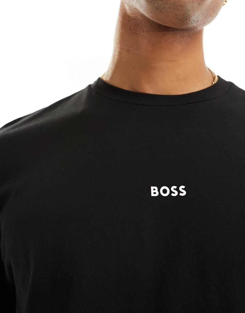 BOSS Orange Tchup t-shirt in black Product Image