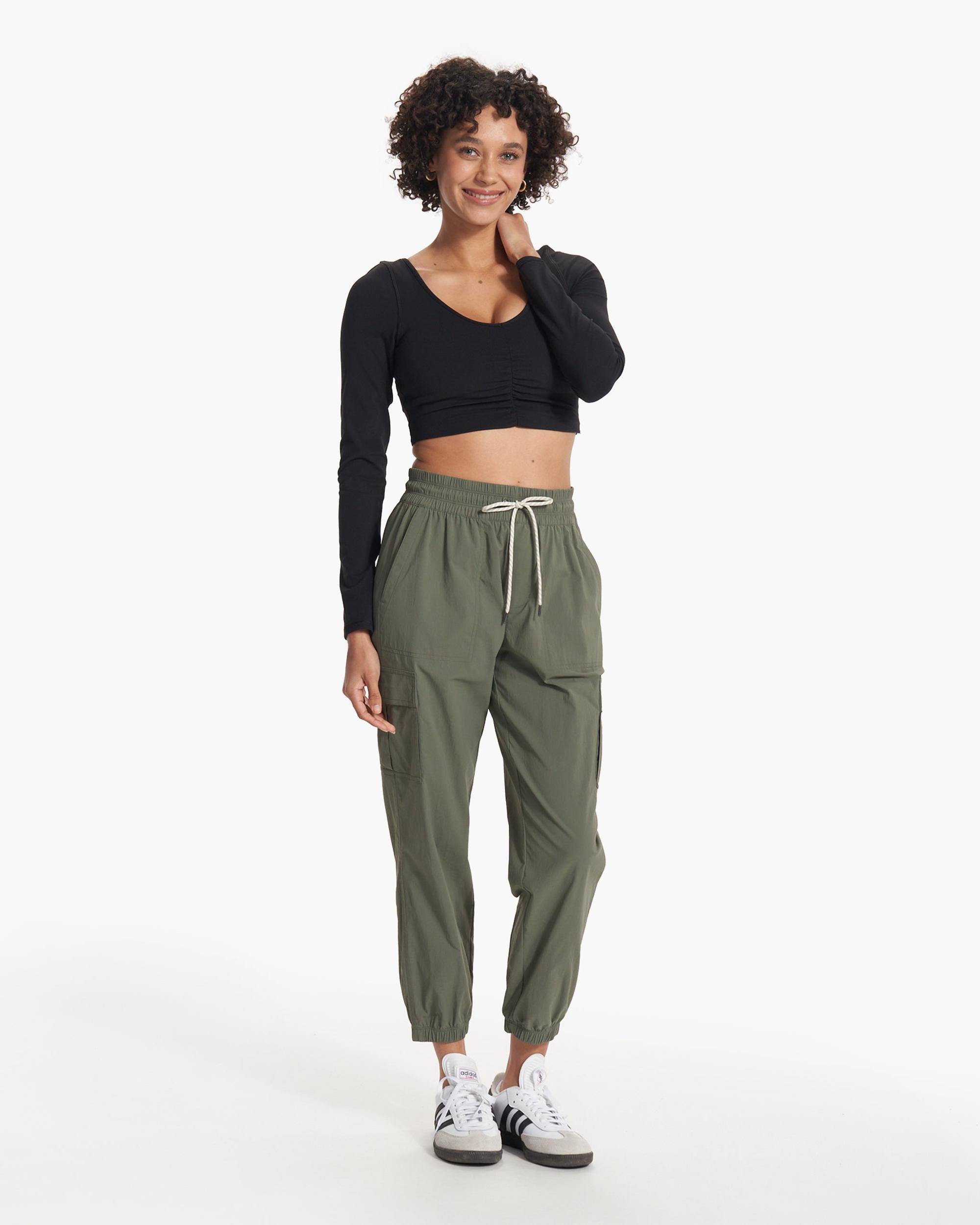 Long Sleeve Ruched Bra Product Image