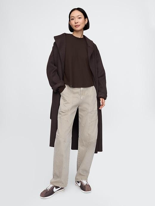 Oversized Waffle T-Shirt Product Image