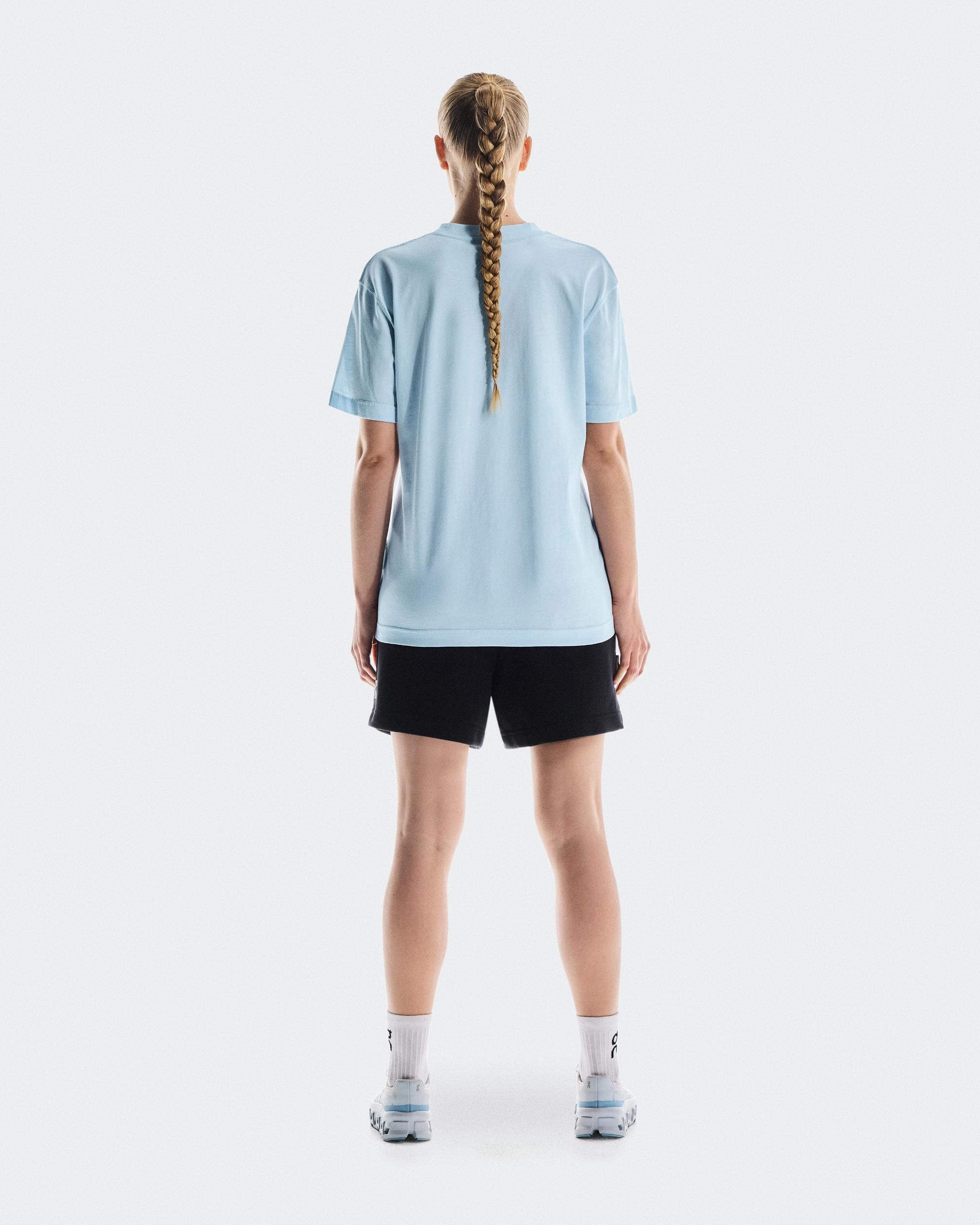Graphic-T: Women's Organic Cotton T-Shirt With Logo Print Product Image