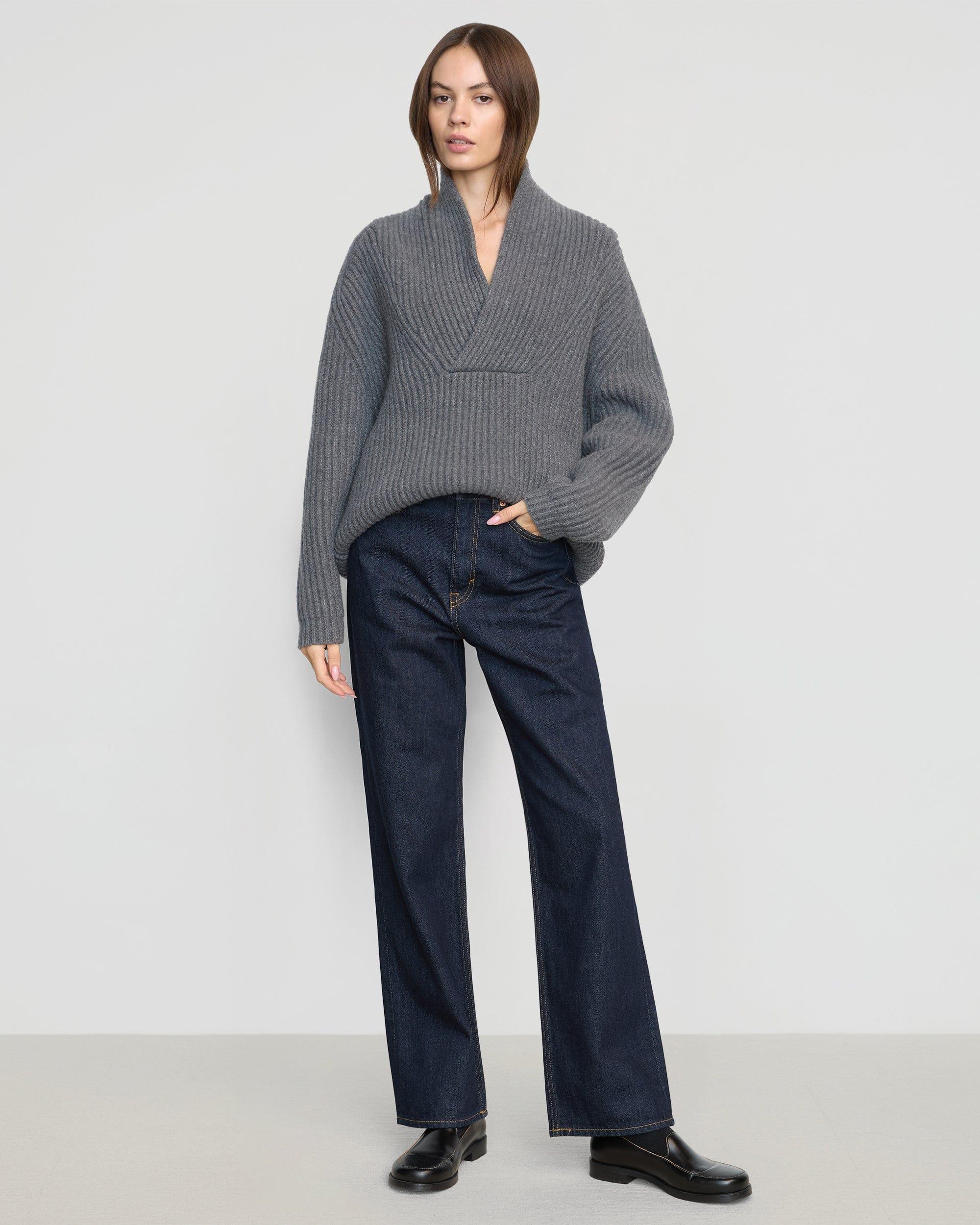 Campbell Shawl-Collar Sweater Product Image