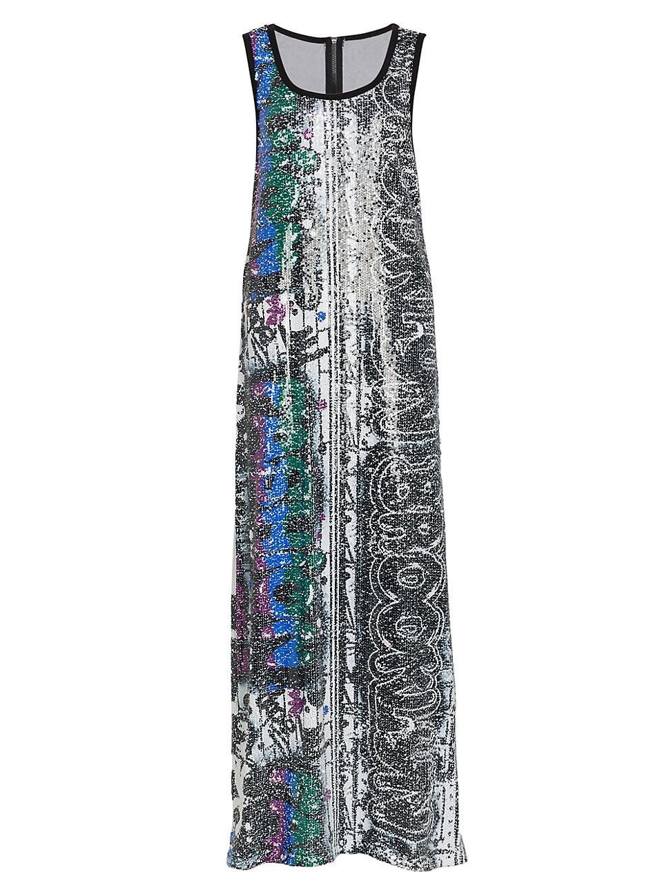 Womens Nelli Metallic Shift Dress Product Image