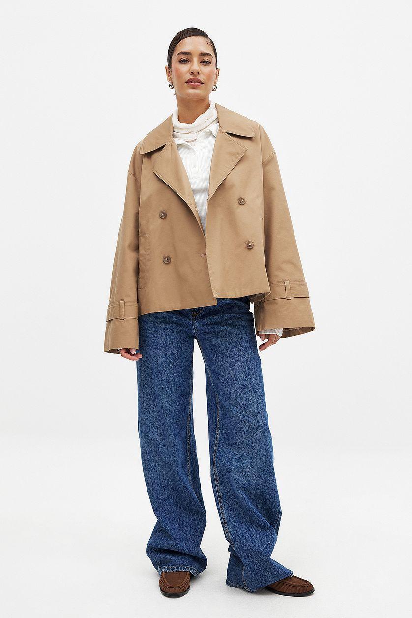 Oversized Short Trenchcoat Product Image