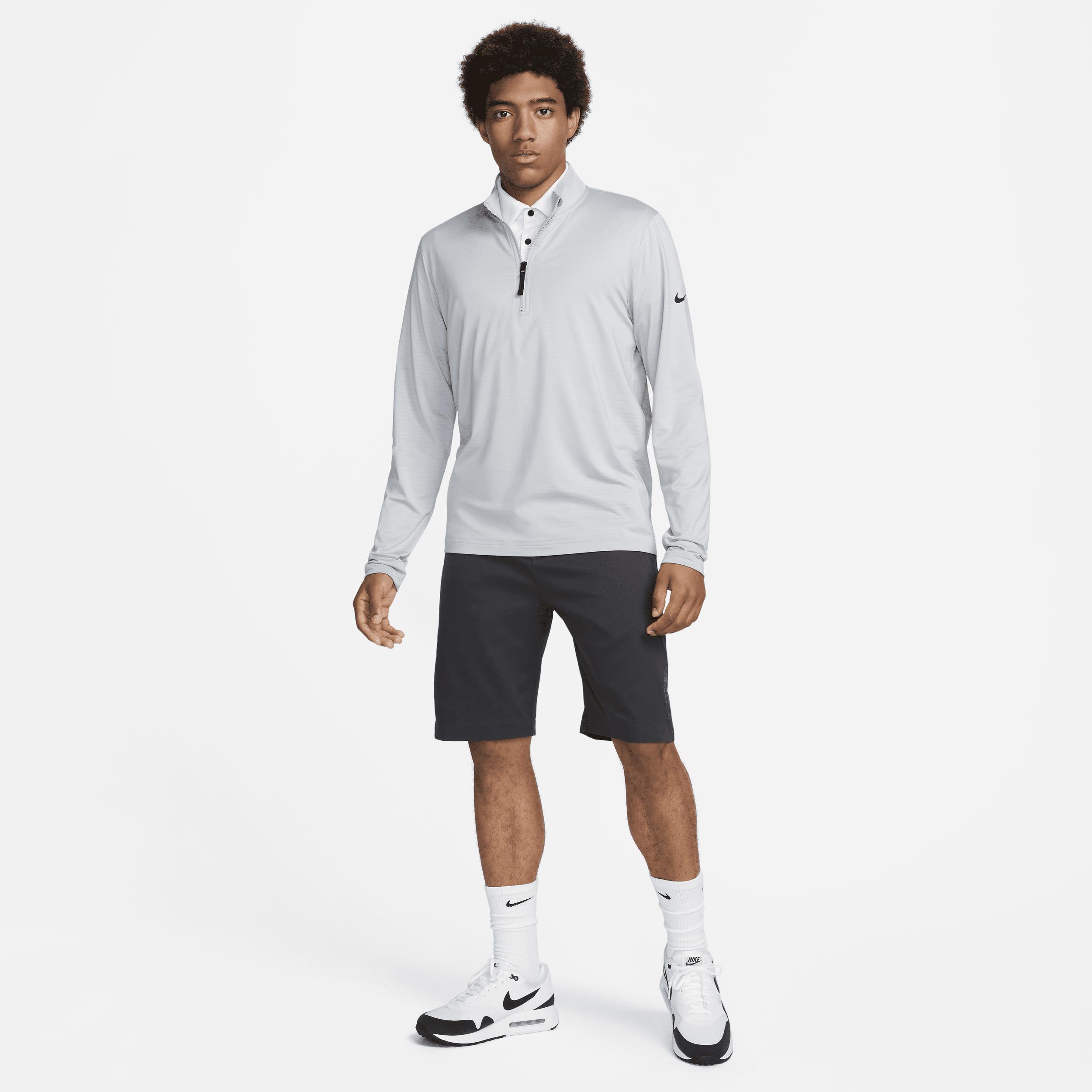 Men's Nike Victory Dri-FIT Half-Zip Golf Top, Size: Small, Light Gray Product Image