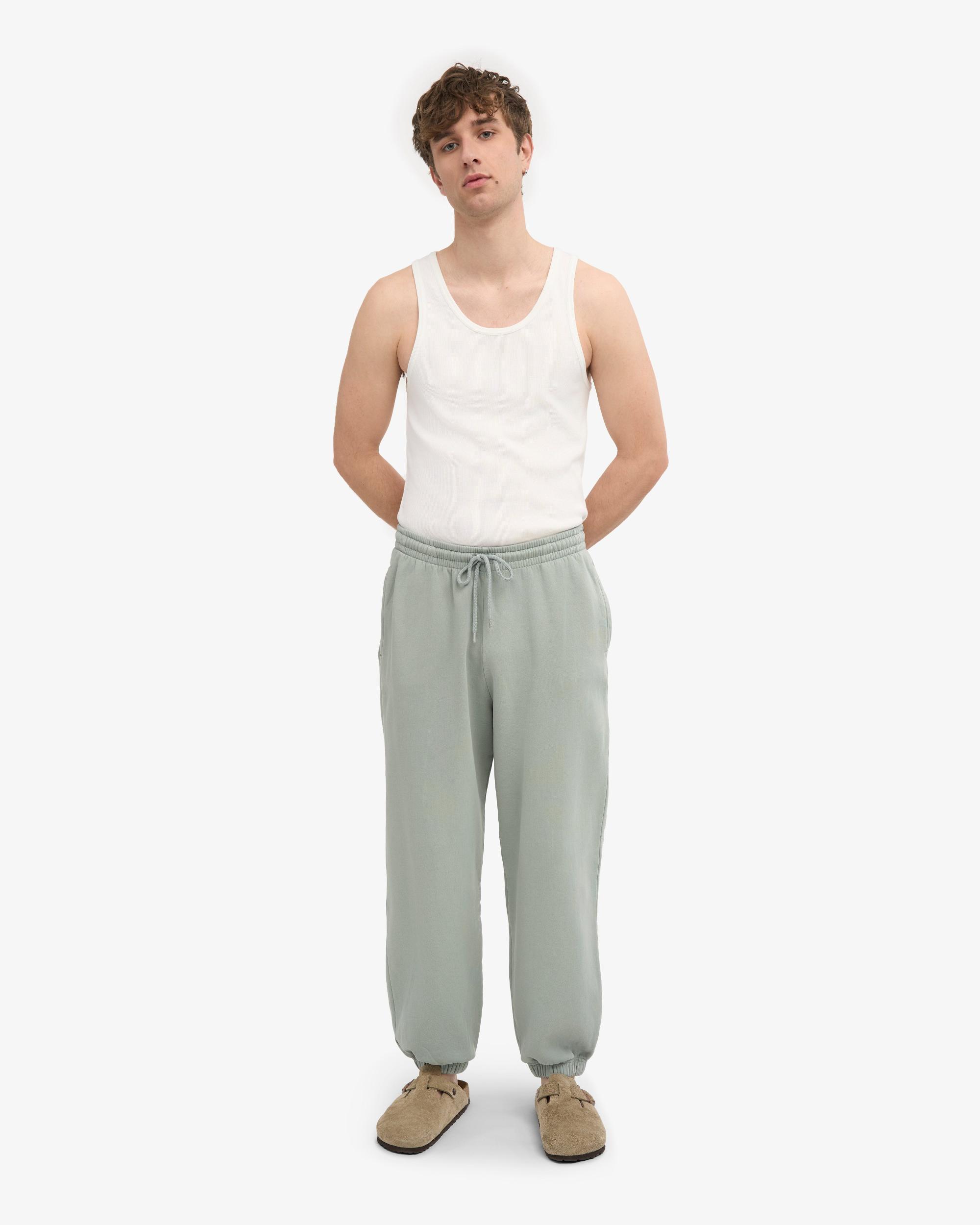 Organic Relaxed Sweatpants - Burned Yellow Product Image