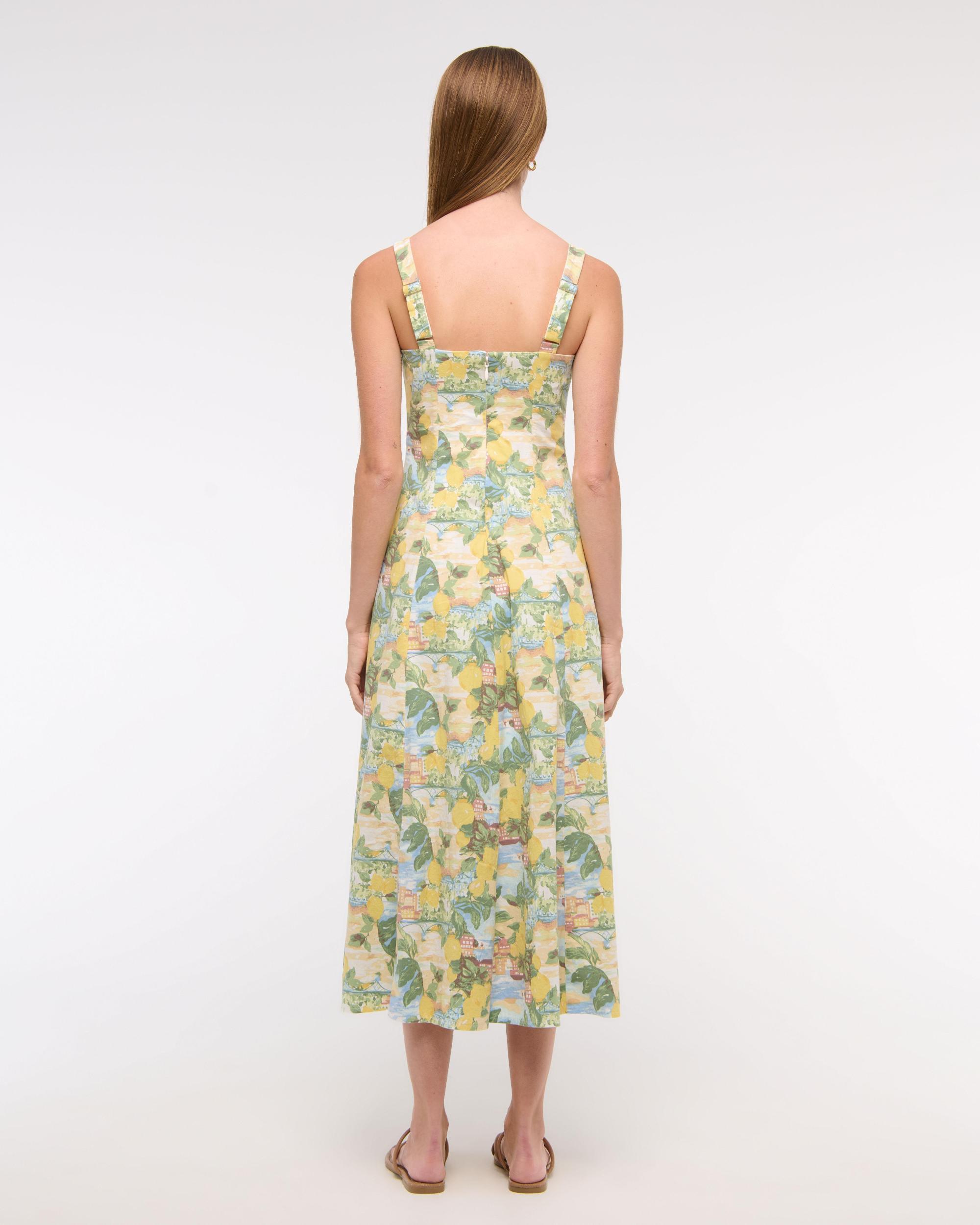 The A&F Mila Midi Dress Product Image