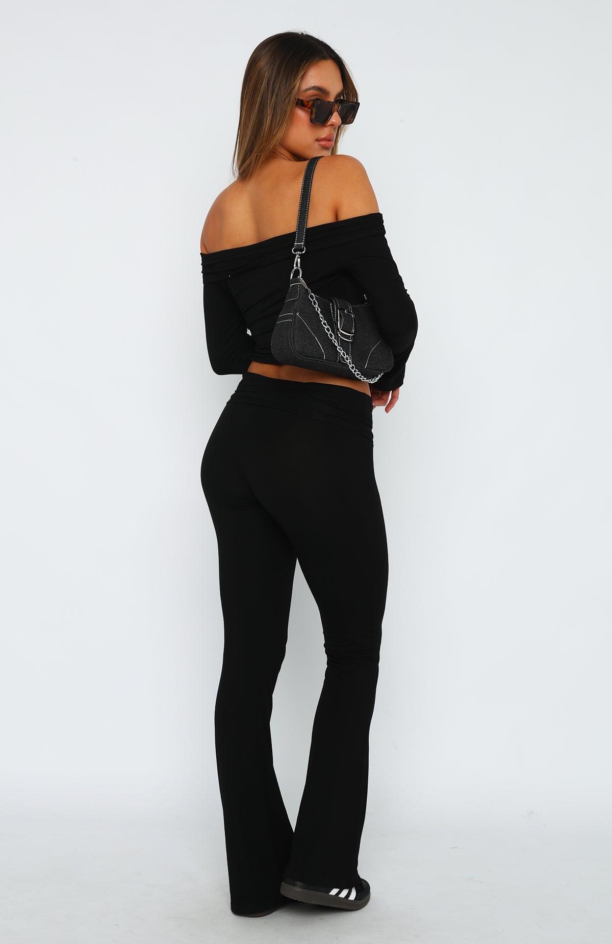 Don't You Worry Pants Black Product Image
