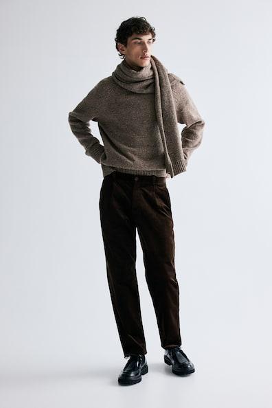 Regular Fit Corduroy Pants Product Image