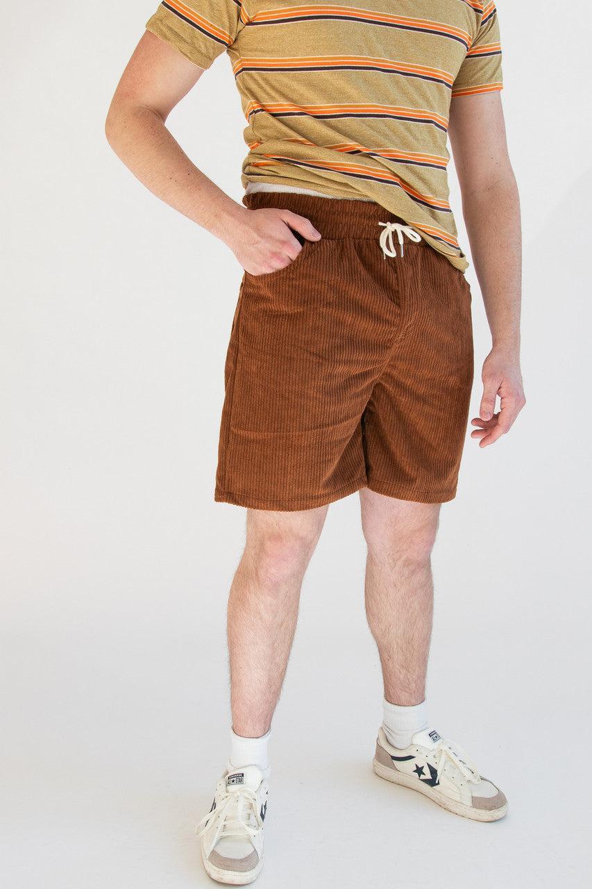 Plush Corduroy Shorts Product Image
