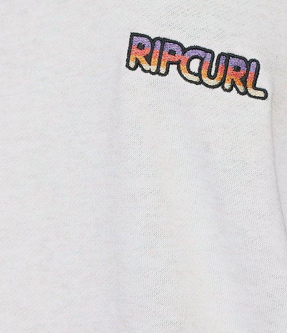 Rip Curl Las Dalias Raglan Sleeve Fleece Sweatshirt Product Image
