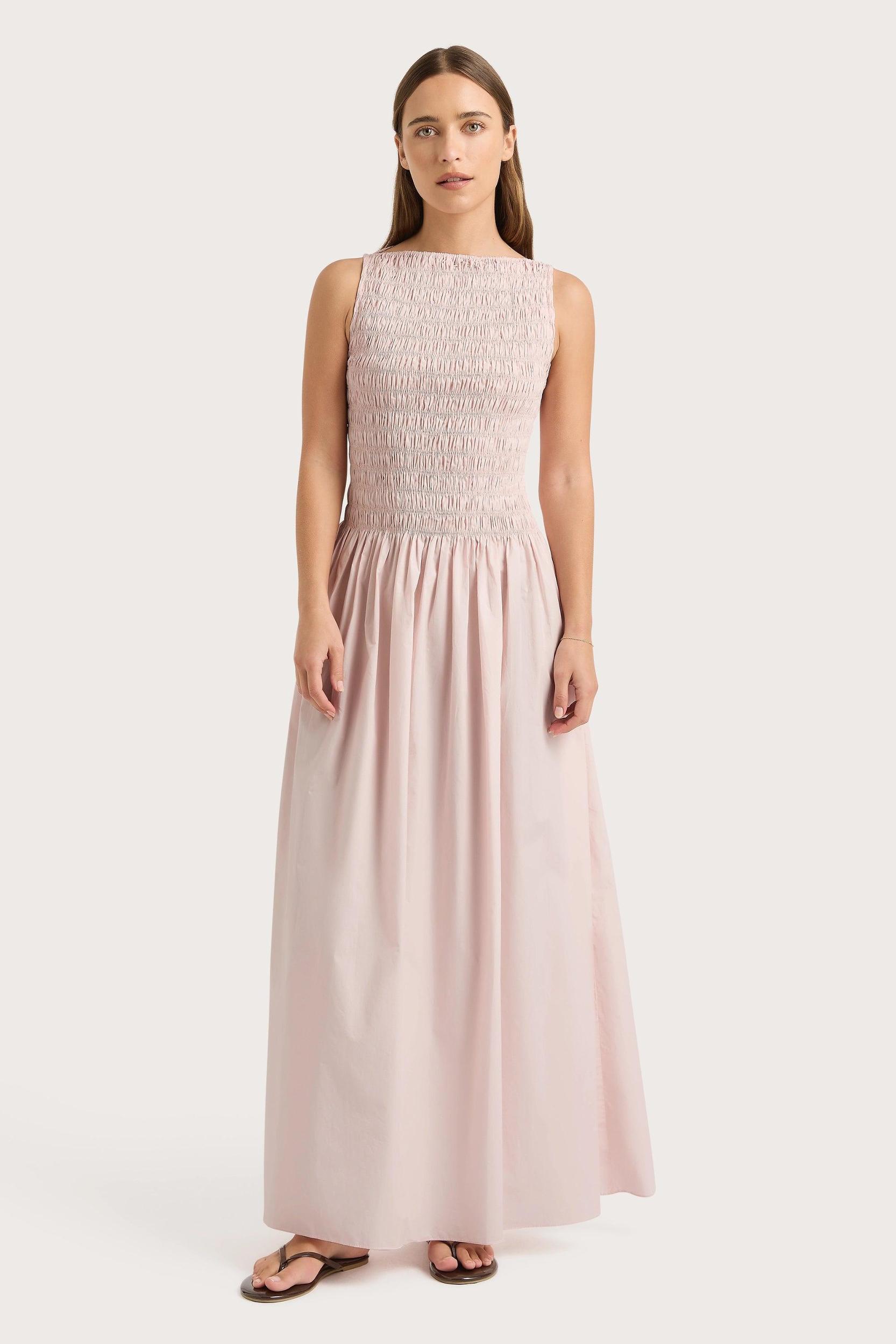 Noa Maxi Dress Blush Product Image