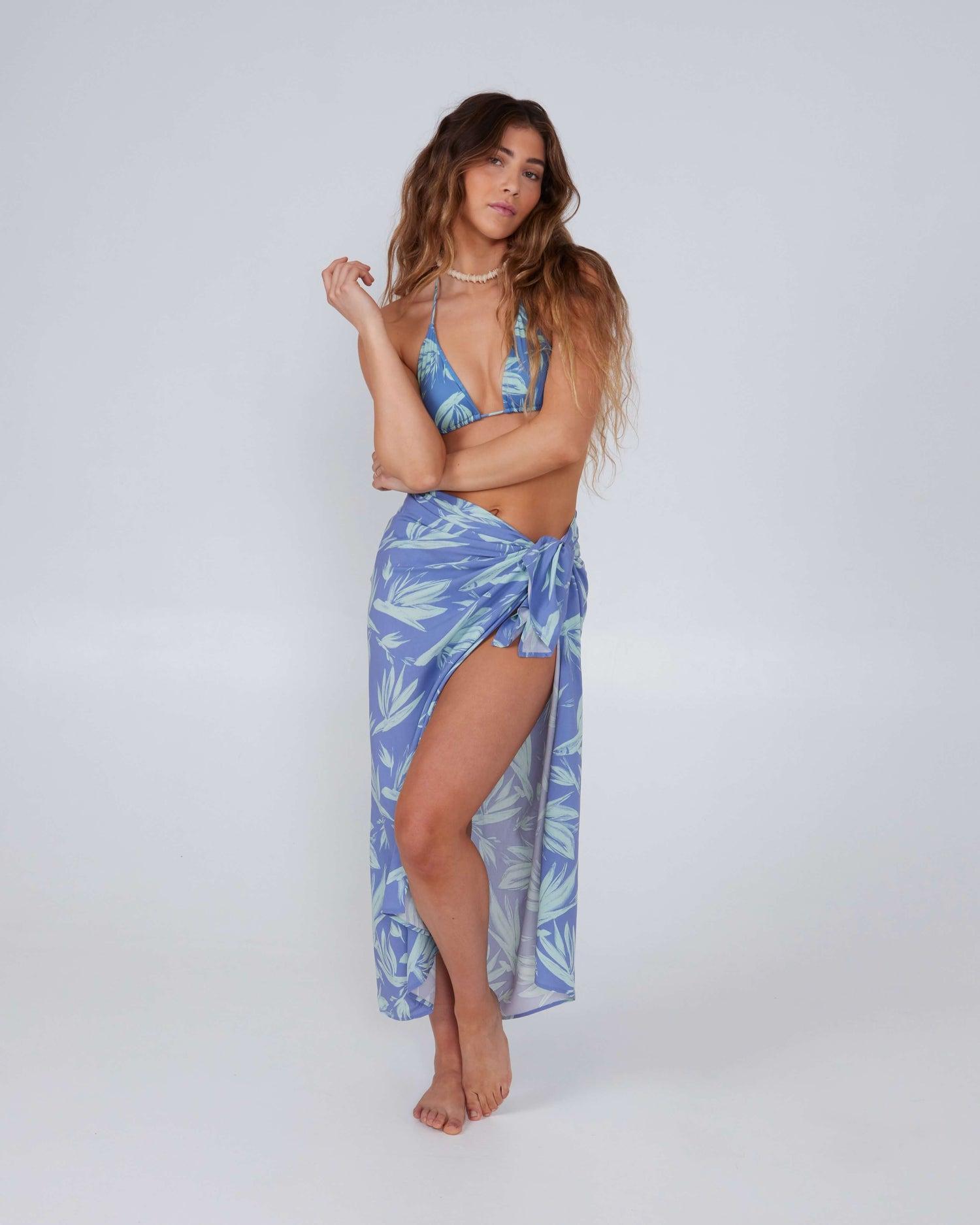Seafarer String Bikini Top - Blue Dusk Product Image
