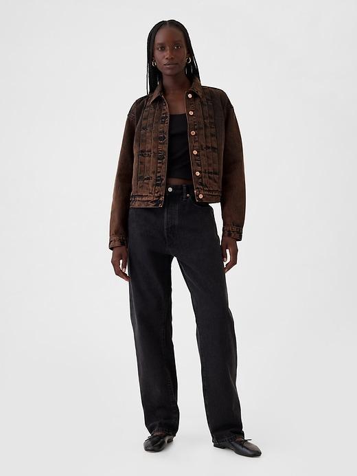 Tux Icon Denim Jacket Product Image