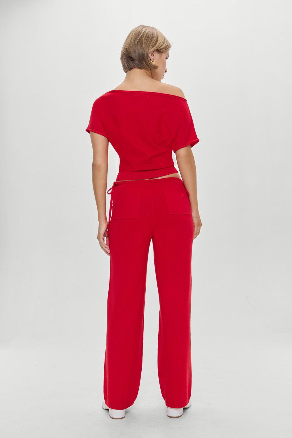 Montecito Boat Neck Knit Shirt - Heartstrings Product Image
