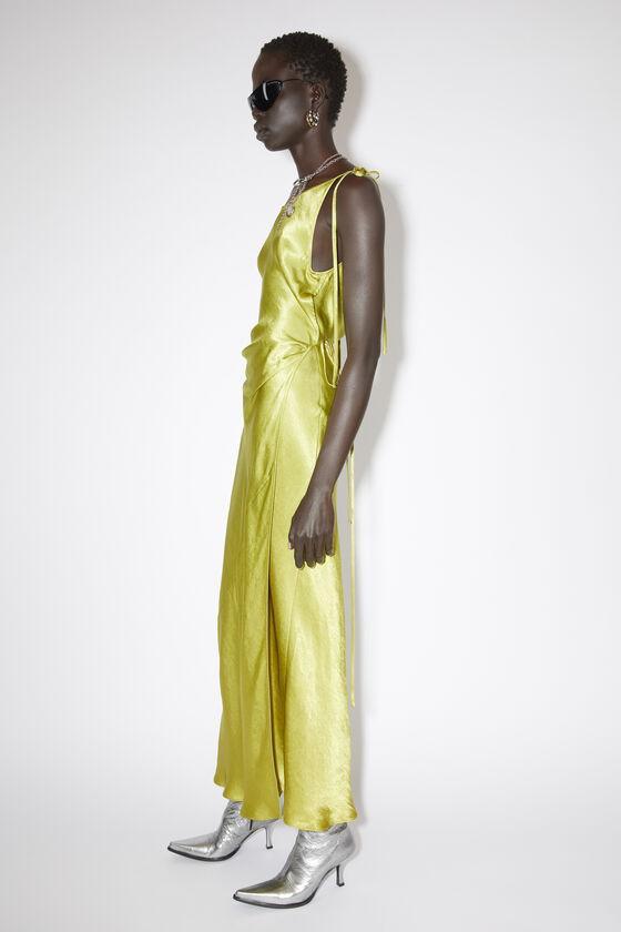 Satin bias cut dress Product Image
