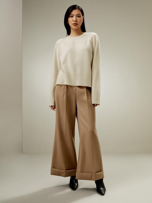 Oversized Gelato Wool-Blend Sweater Product Image