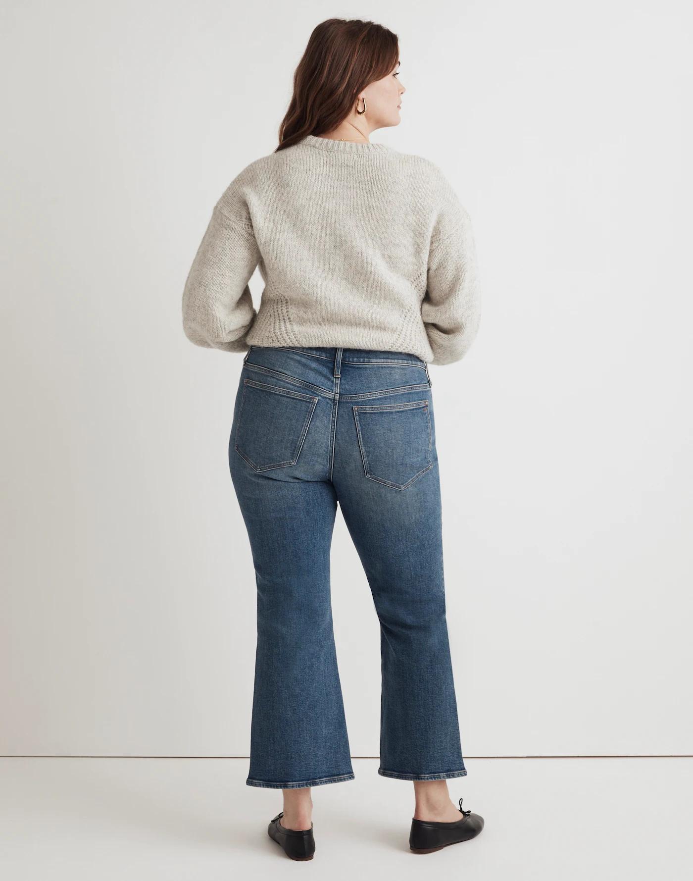 Plus Kick Out Crop Jeans in Oneida Wash Product Image