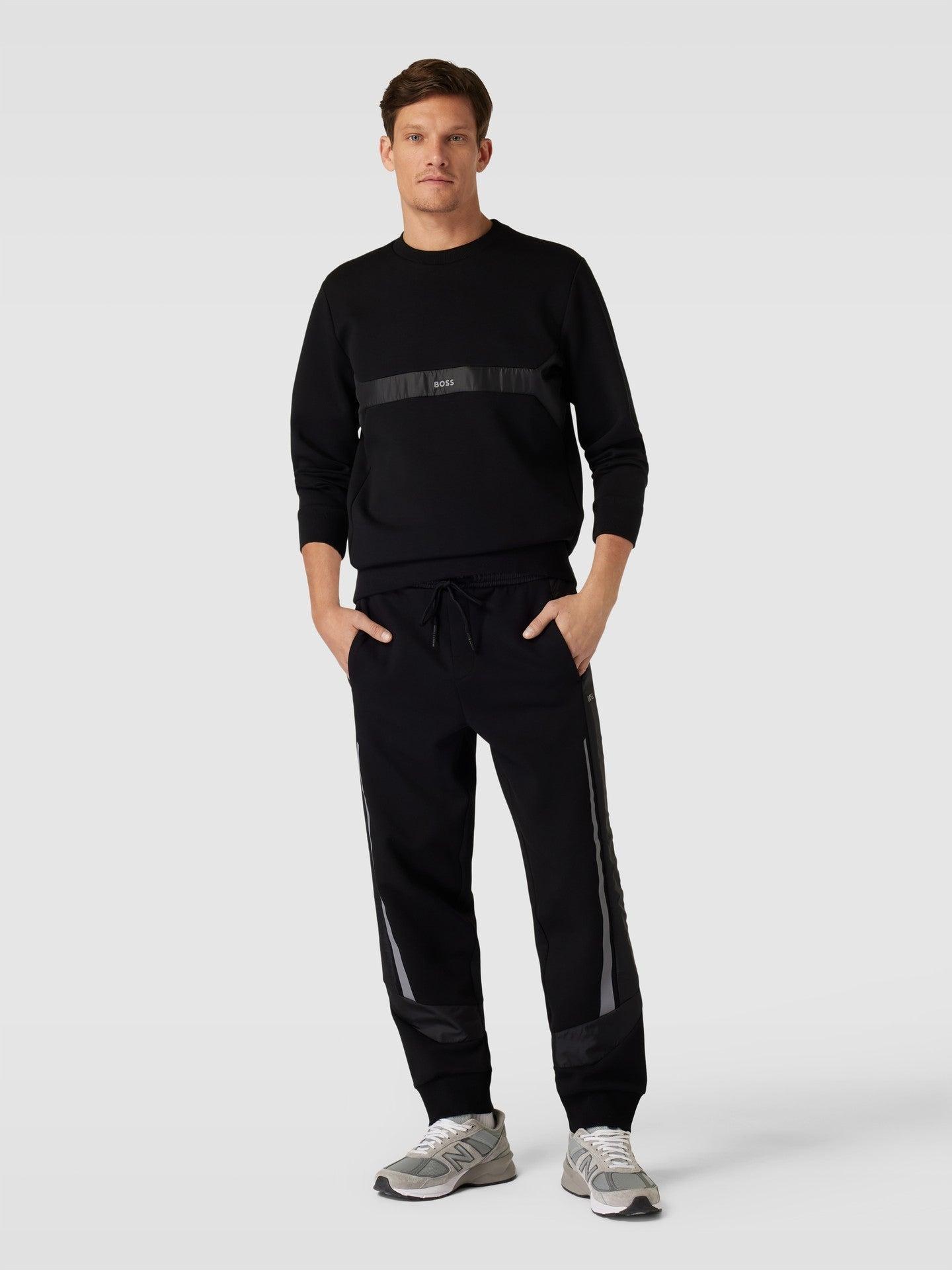 BOSS Hadikon Tracksuit Bottoms with Printed Logo Product Image