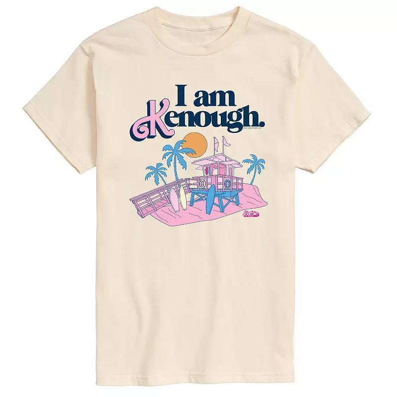 Men's Barbie The Movie I Am Kenough Graphic Tee, Size: XXL, Beige Product Image