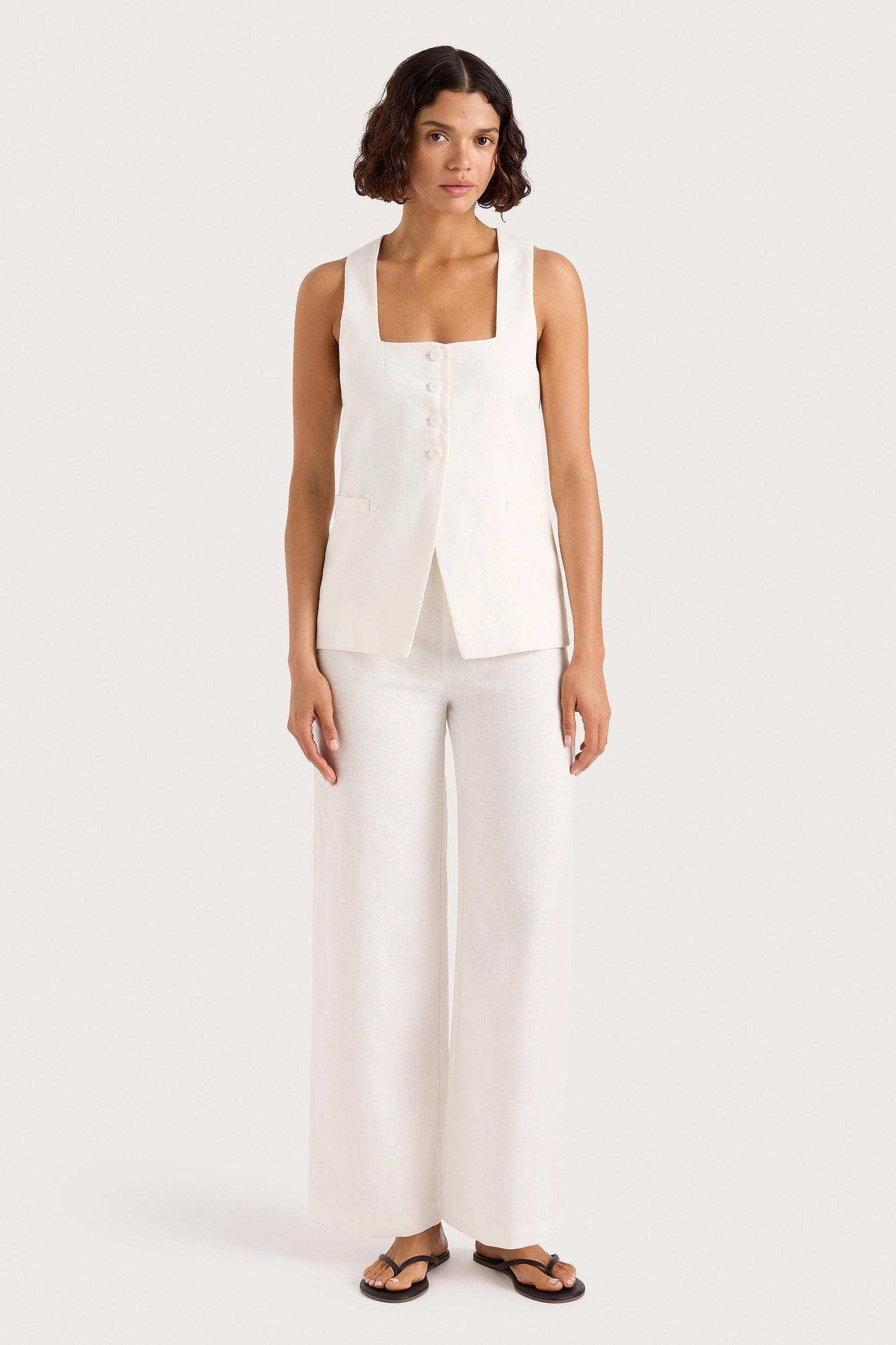 Eloise Mini Dress White Product Image