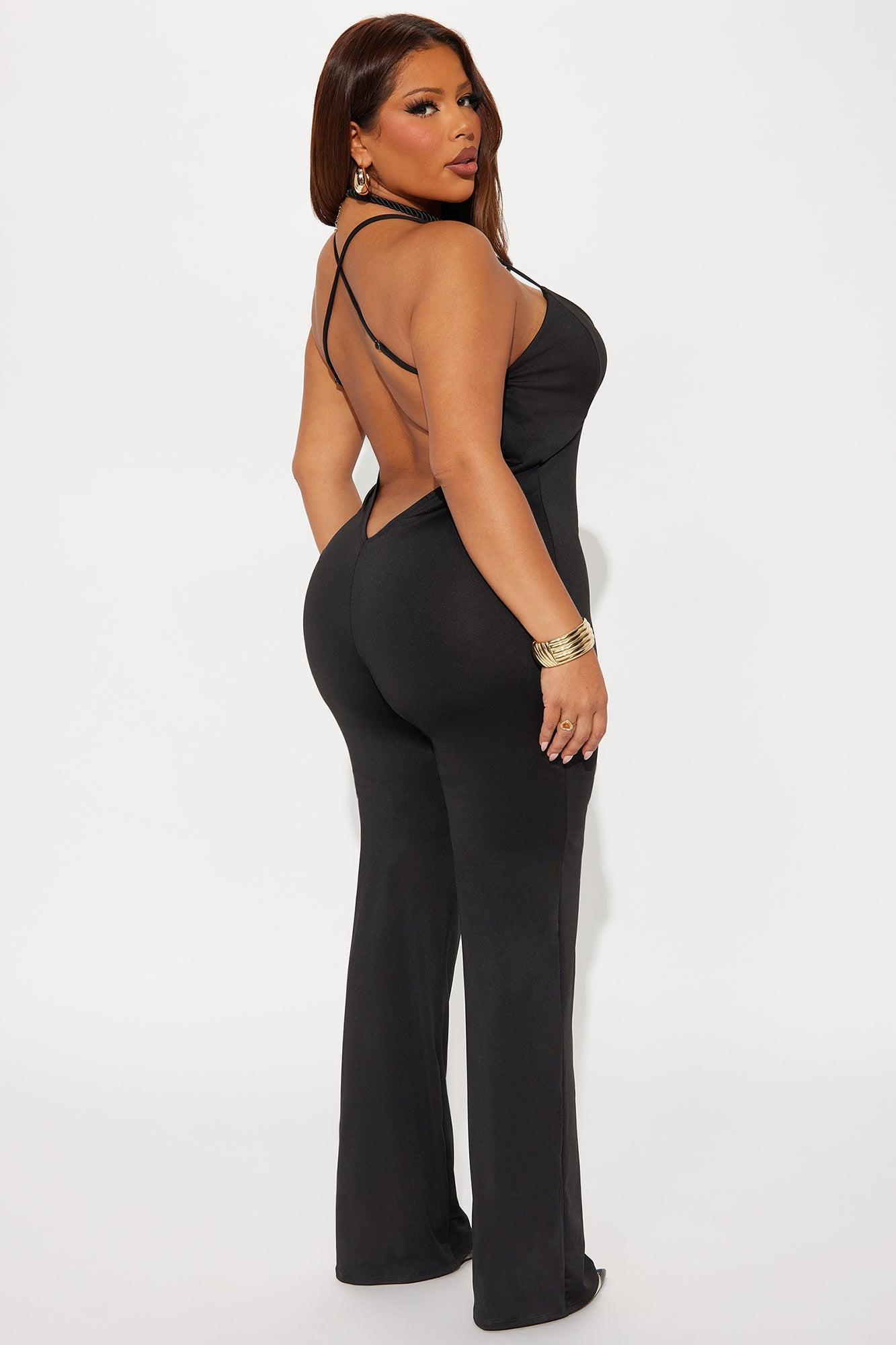 The Sleek Essential Jumpsuit - Black Product Image