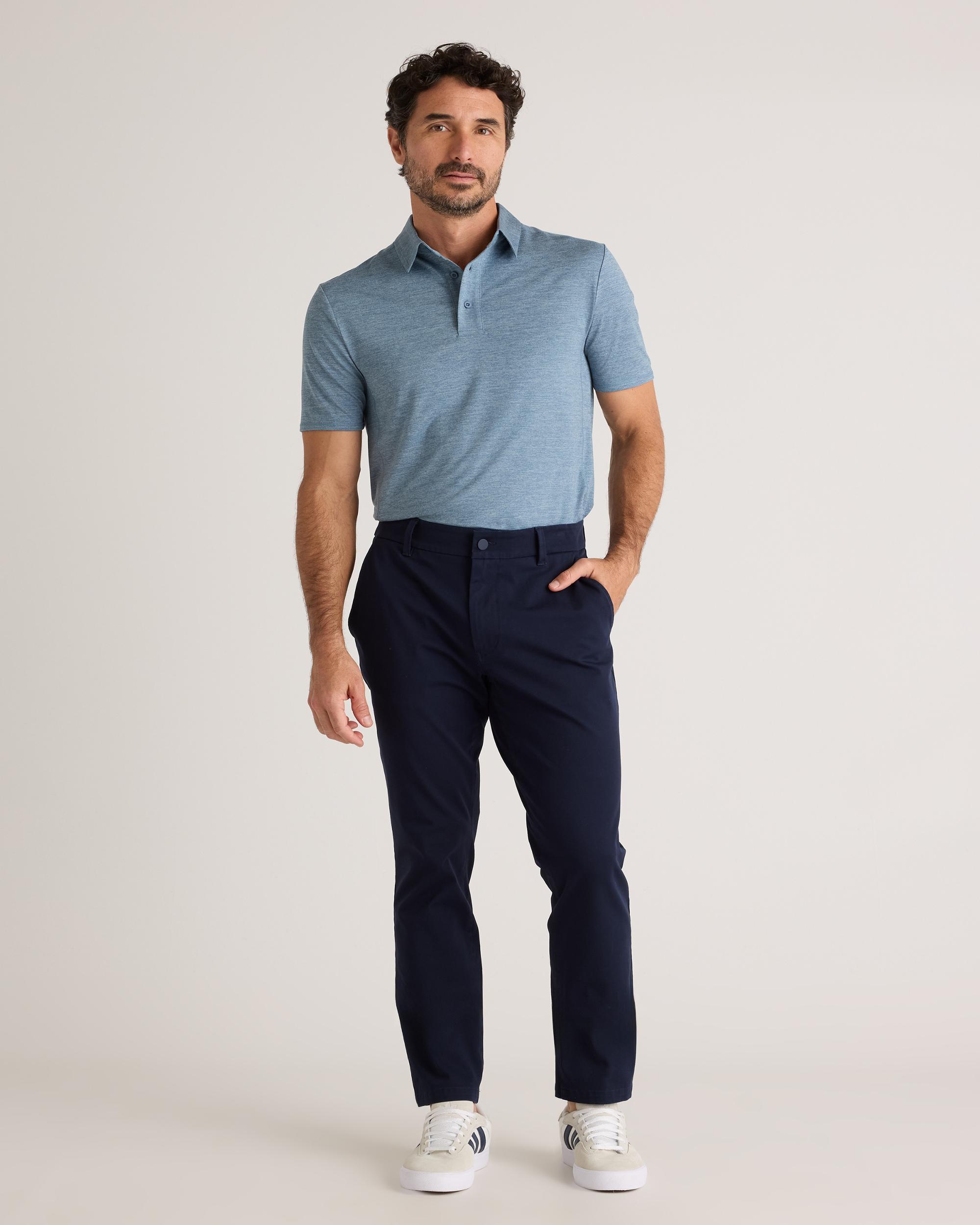 Quince | Men's Flowknit Breeze Performance Polo Recycled Polyester Product Image