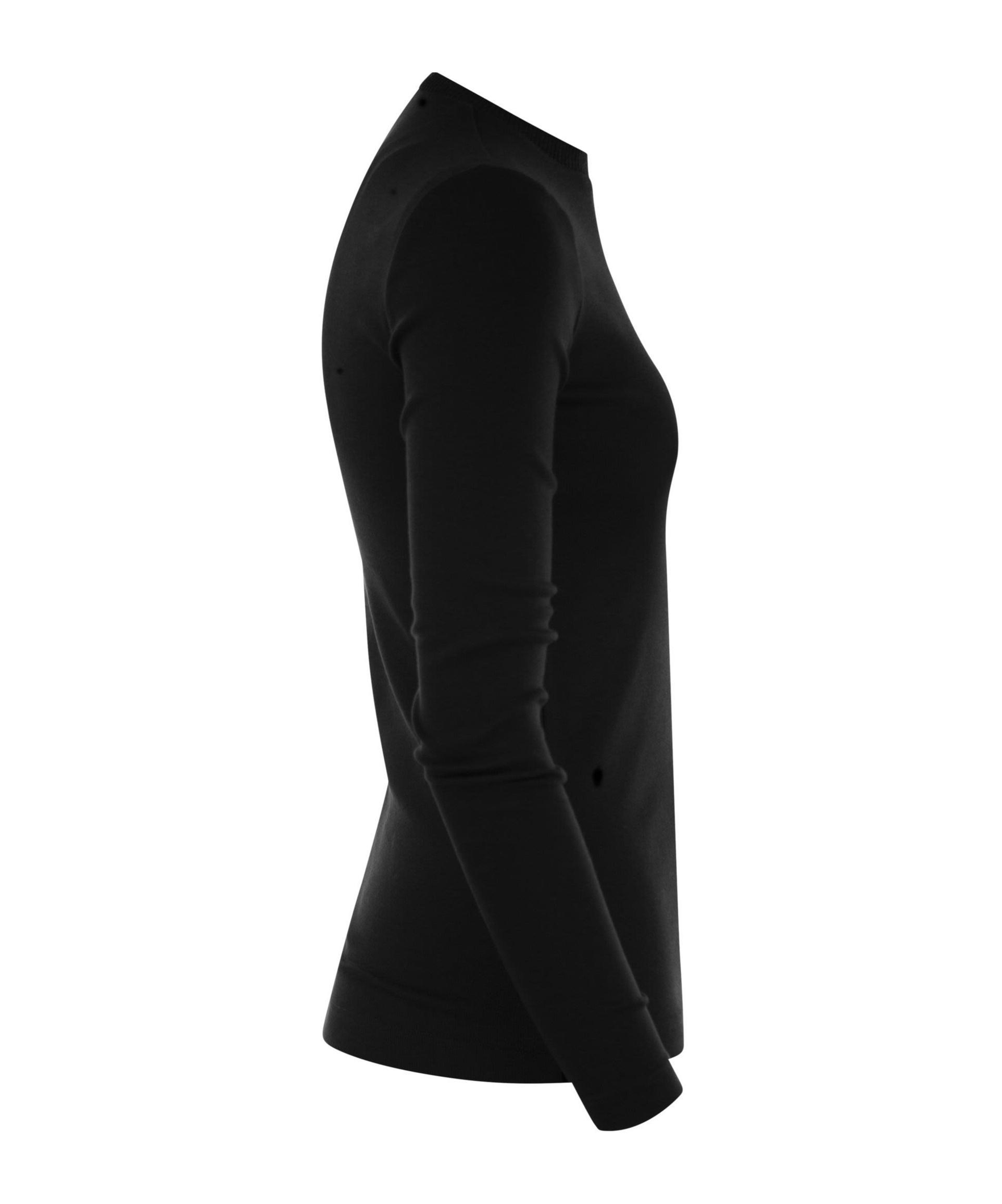 FABIANA FILIPPI Long-sleeved T-shirt In Jersey In Black Product Image