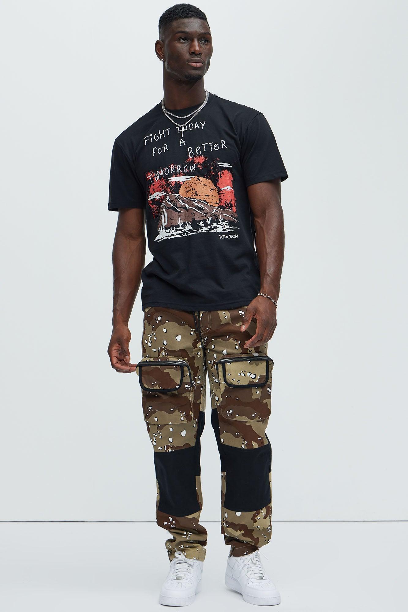 Take No Loss Straight Camo Cargo Pants - Camouflage Product Image