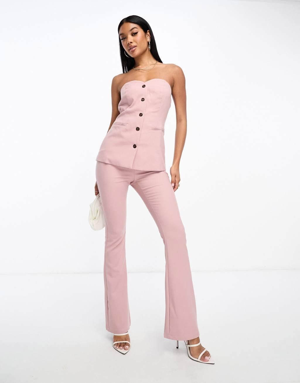 In The Style bandeau tailored corset top Product Image