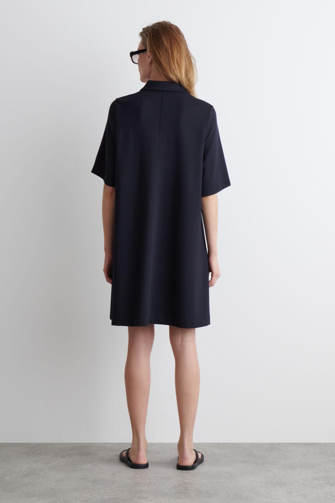 JERSEY POLO MINI DRESS Product Image