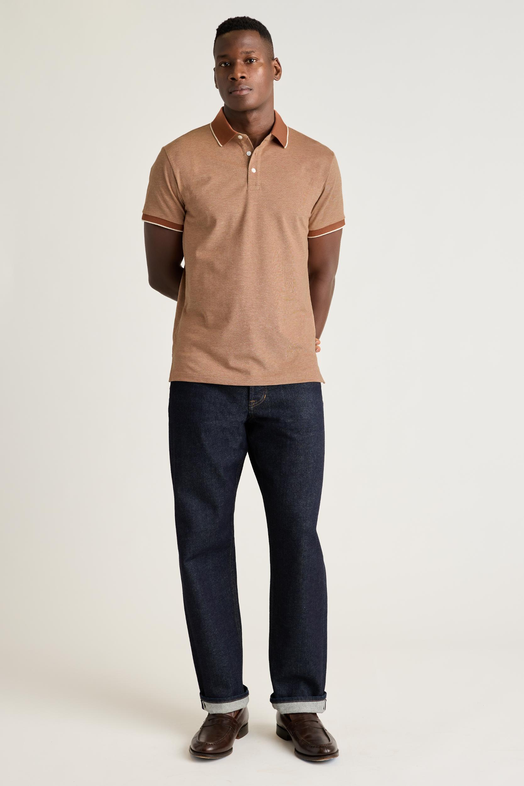 Stretch Pique Polo Product Image