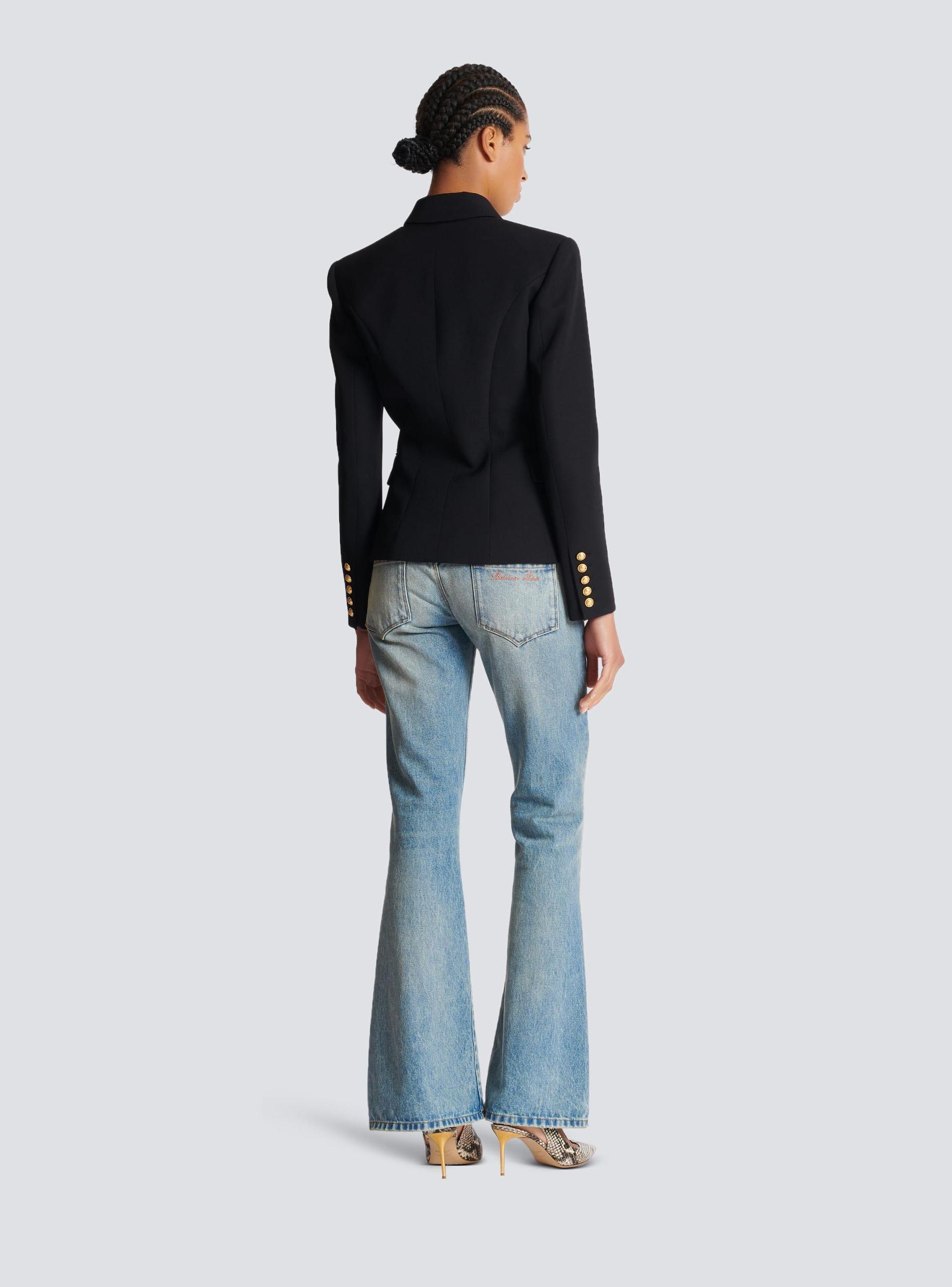 Wool double-breasted jacket Product Image