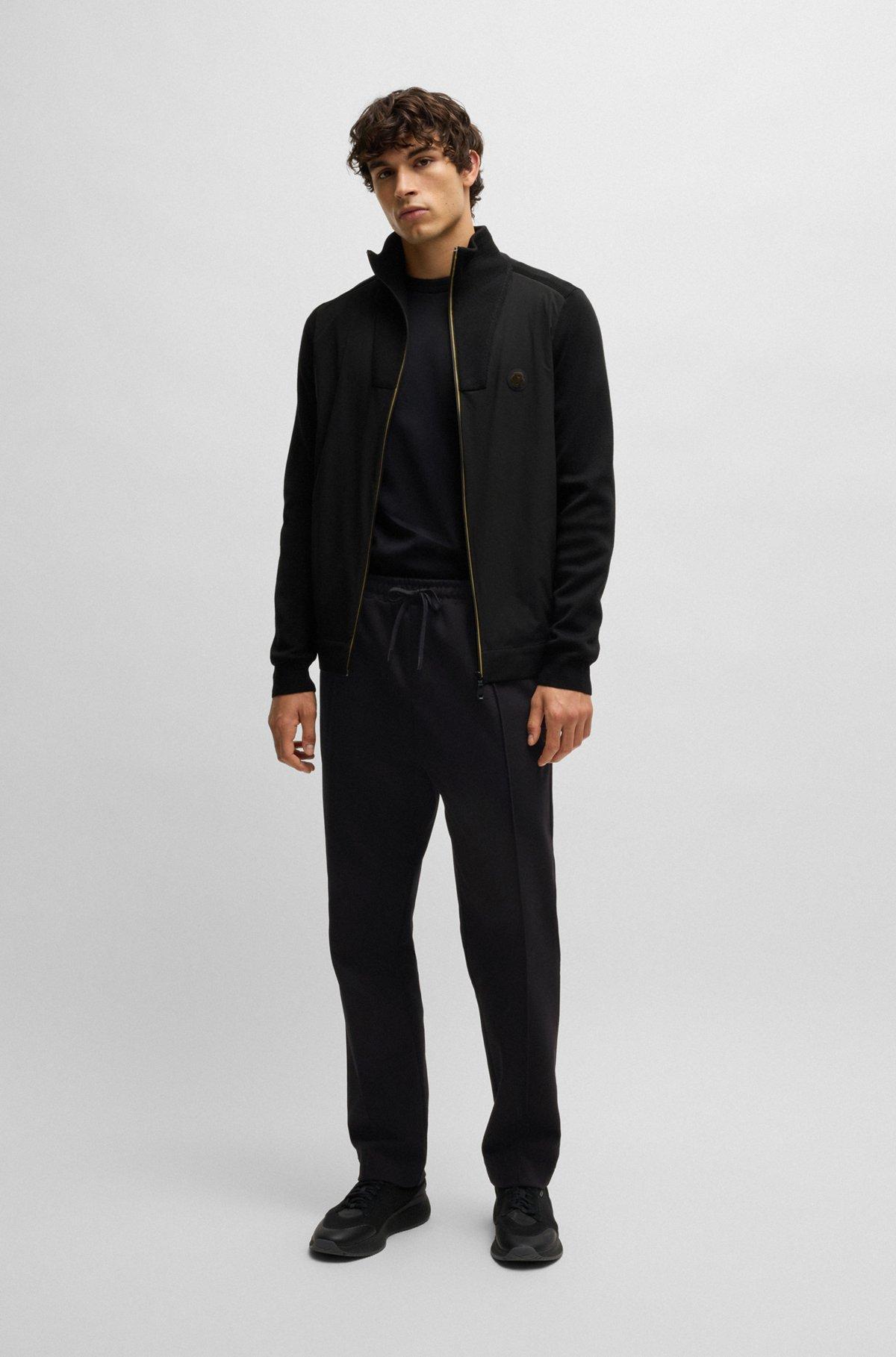 Cotton tracksuit bottoms with Double B monogram Product Image