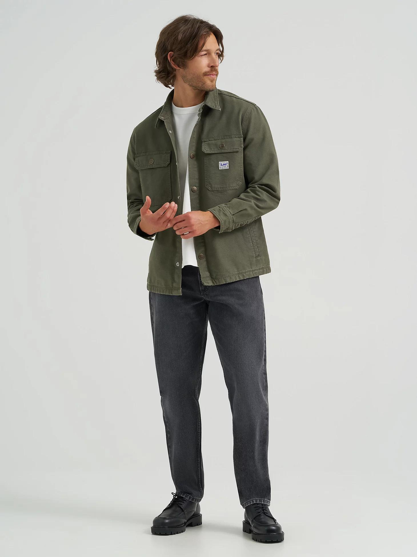 Men's Relaxed Fit Workwear Overshirt | Men's Tops & Tees | Lee® Product Image
