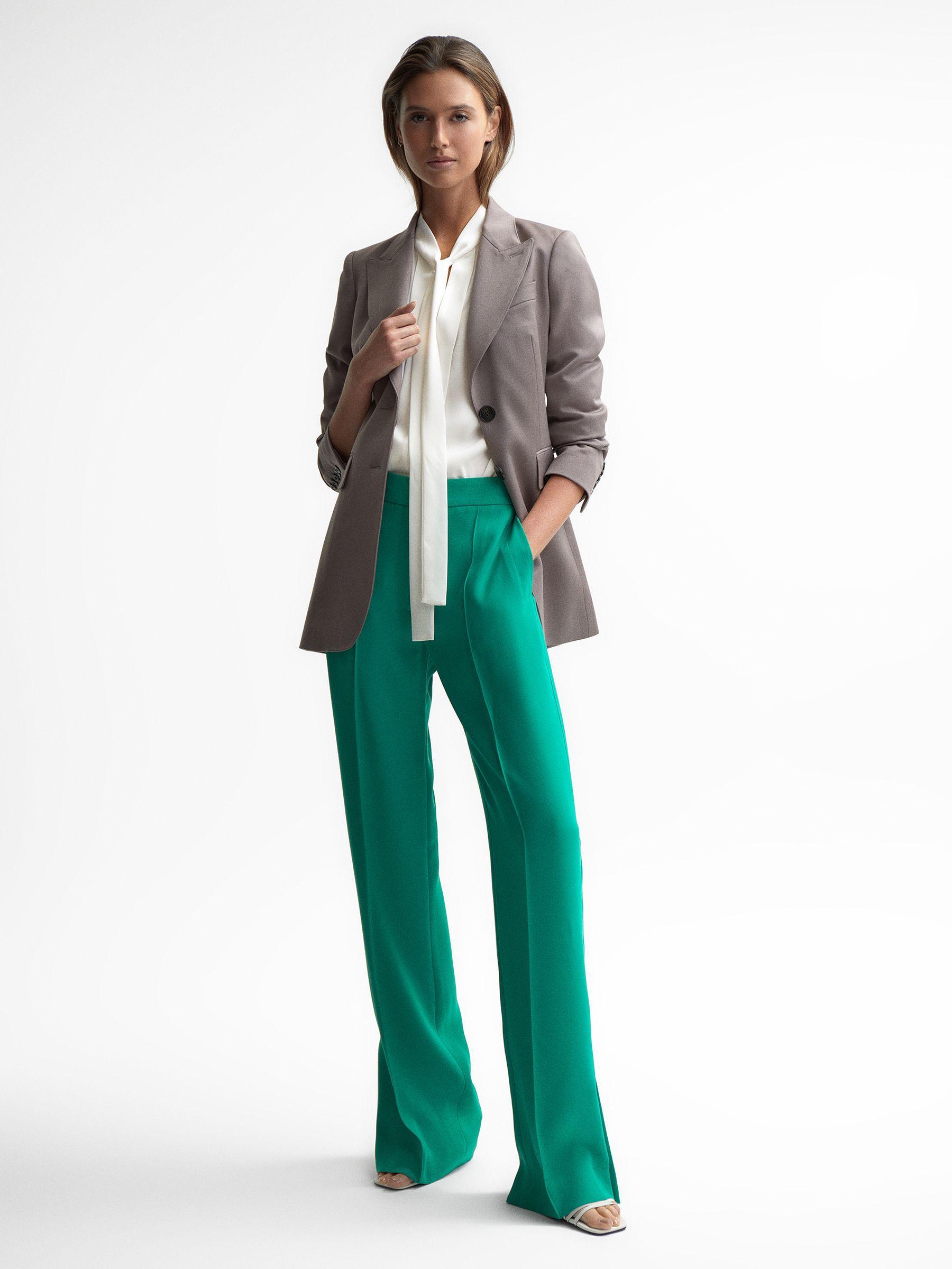 Pussy Bow Blouse in White Product Image