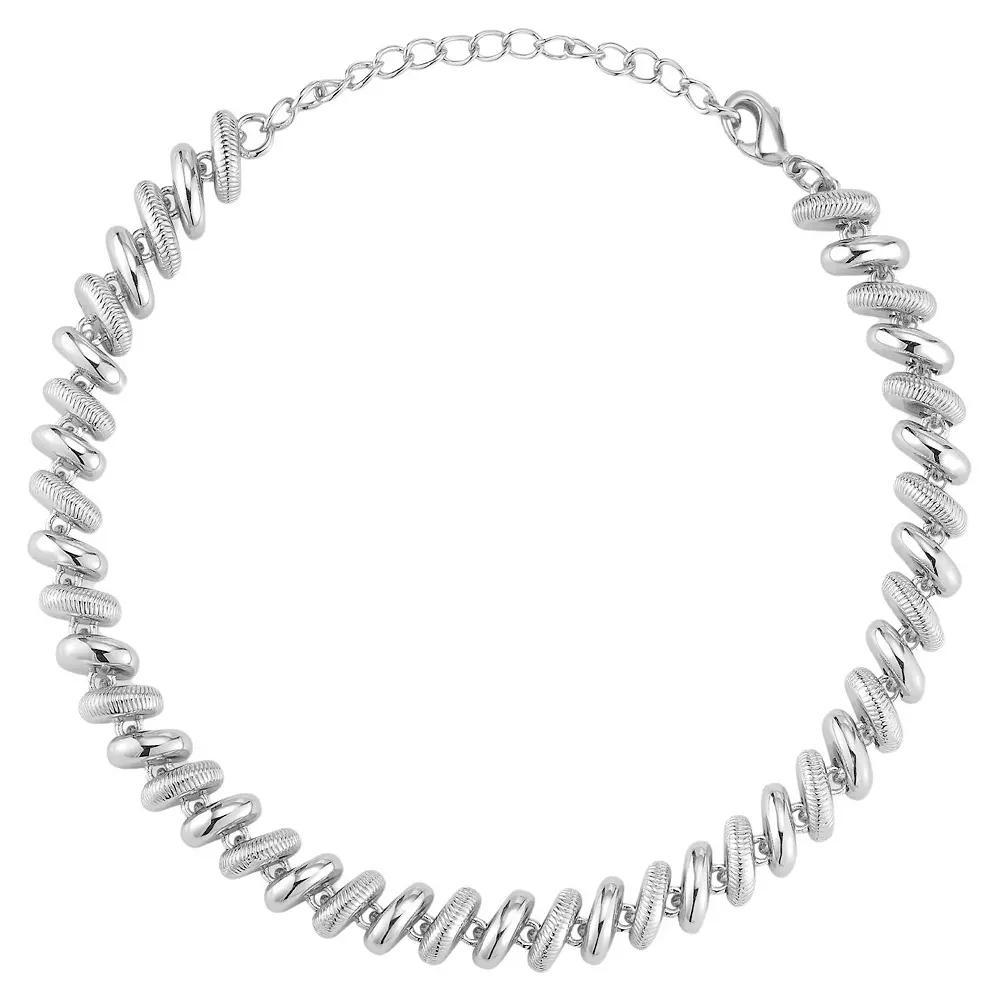 WINX Macaroni Bracelet, Women's, Size: 9", Silver Tone Product Image