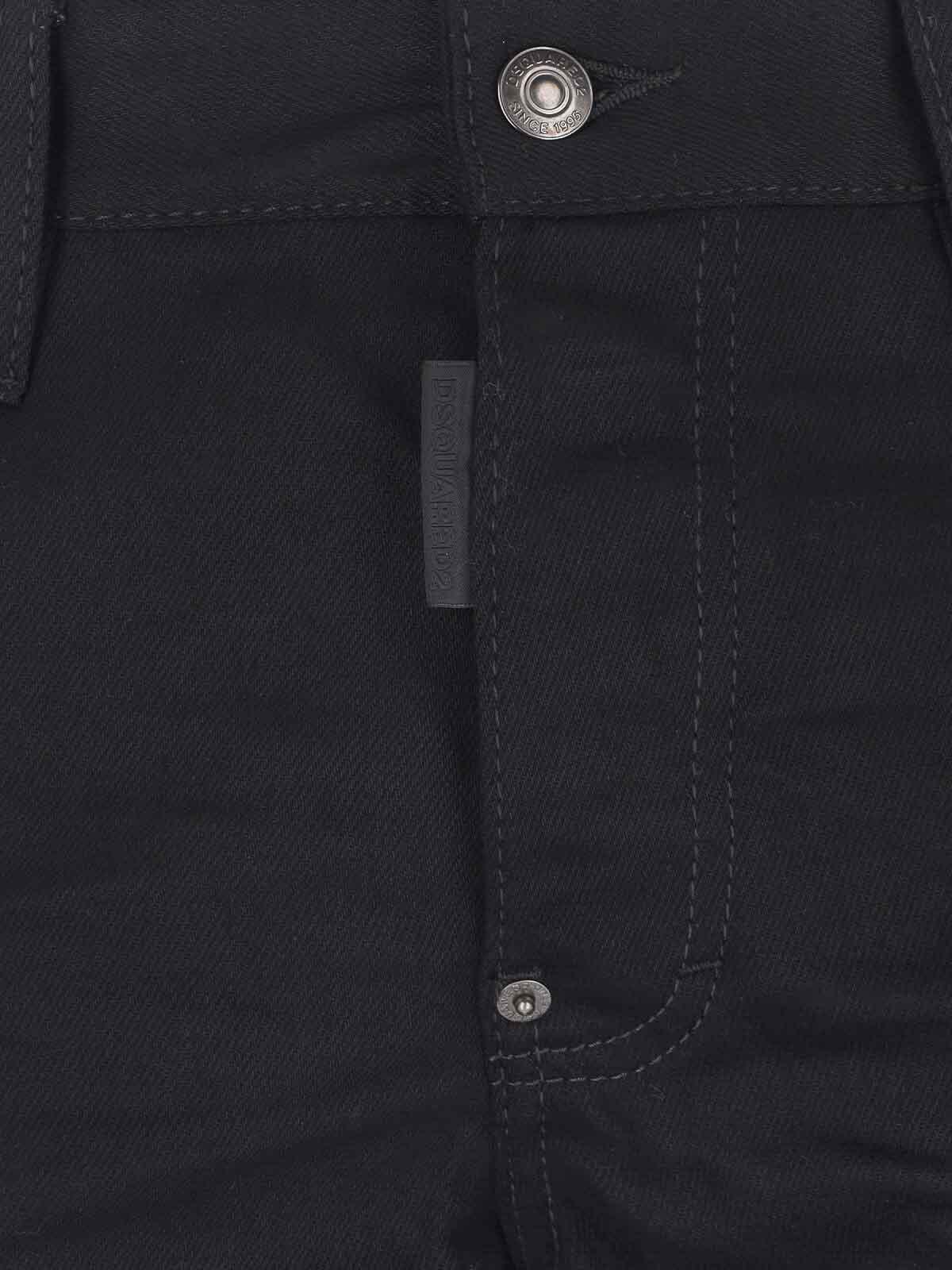 DSQUARED2 Cool Guy Mid-rise Skinny Jeans In Black Product Image