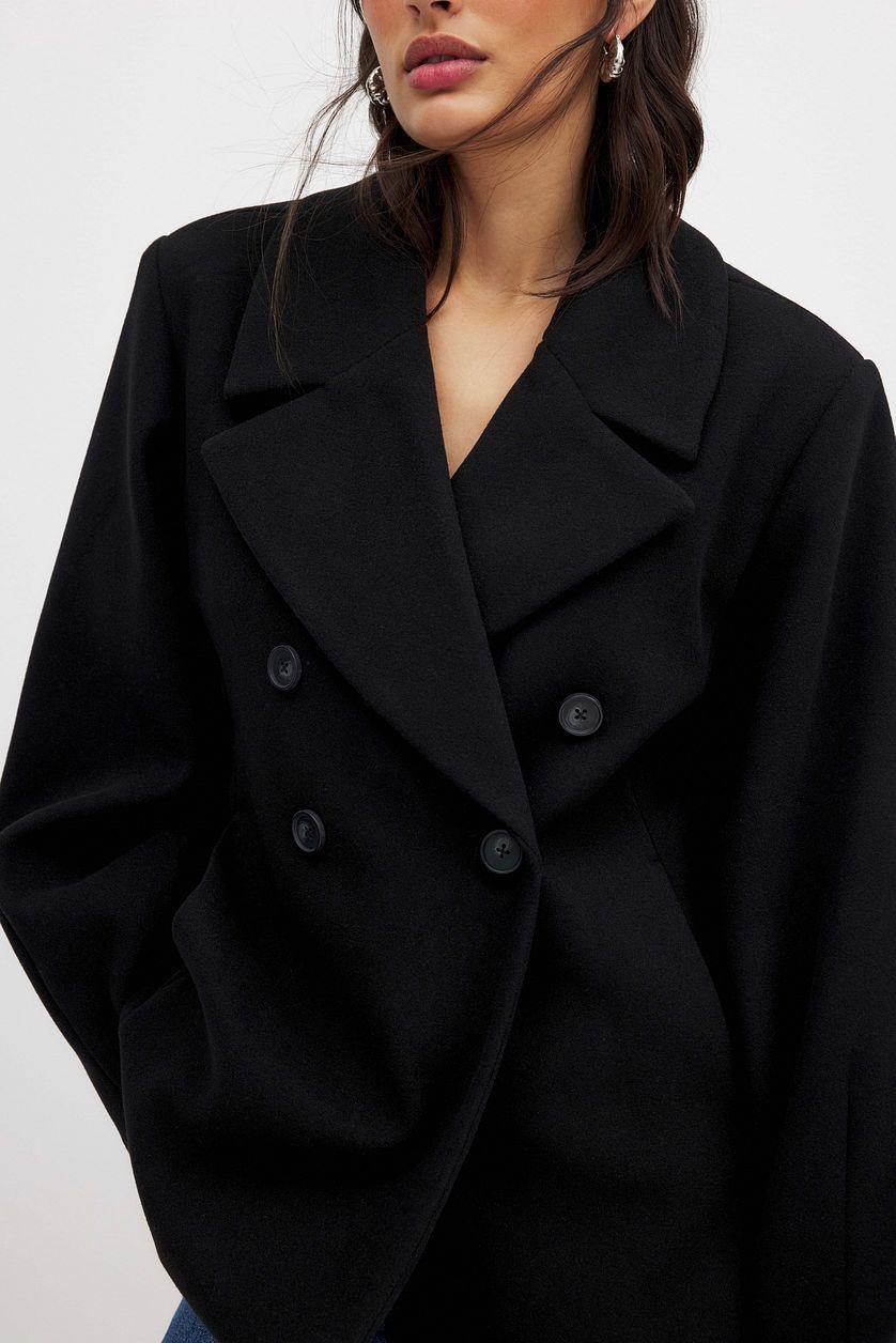Double Buttoned Short Coat Product Image