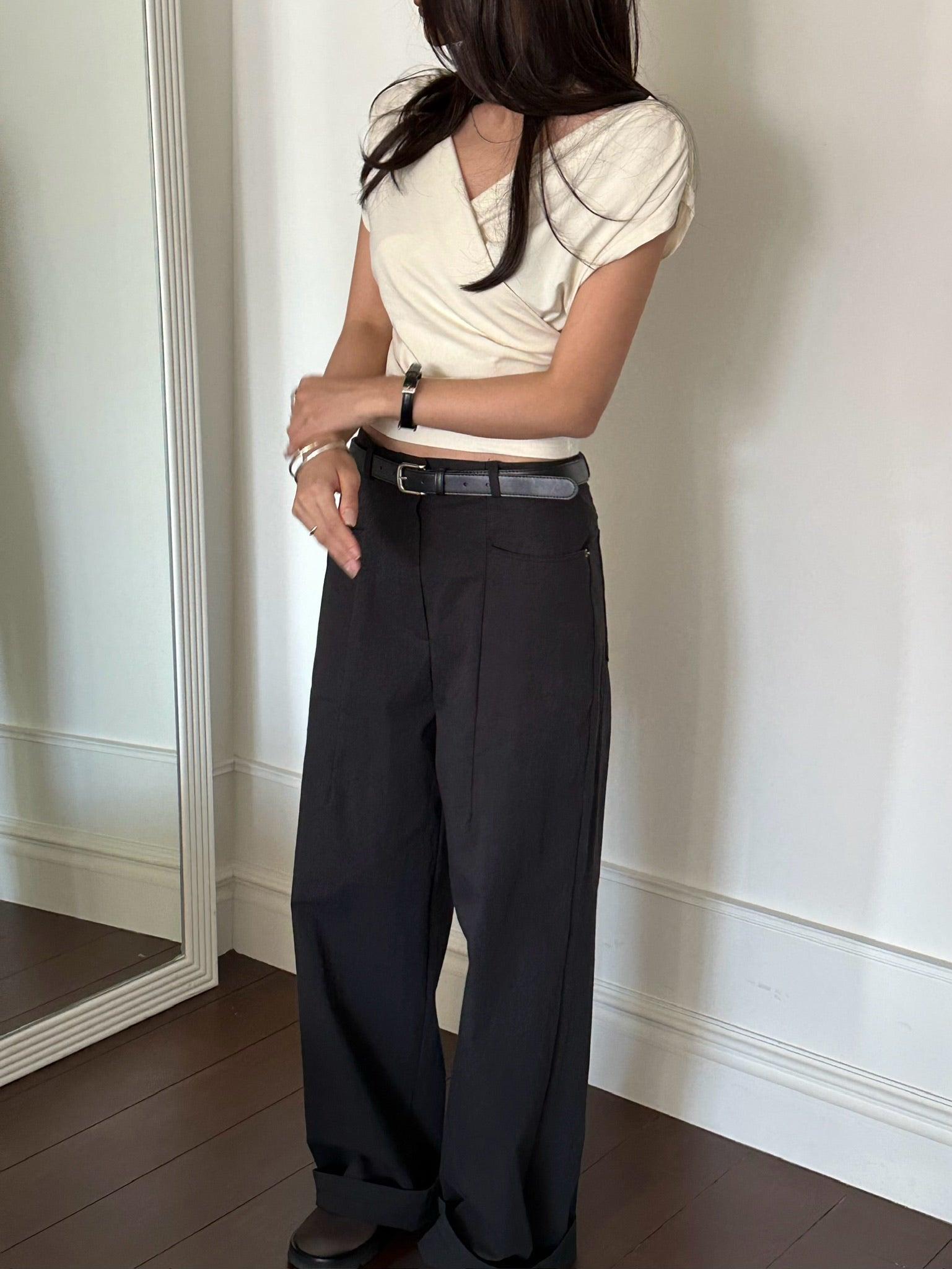 Utility Mini Skort Black Product Image