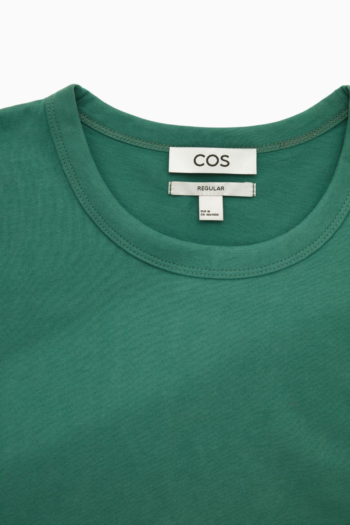 REGULAR LIGHTWEIGHT BRUSHED-COTTON T-SHIRT Product Image