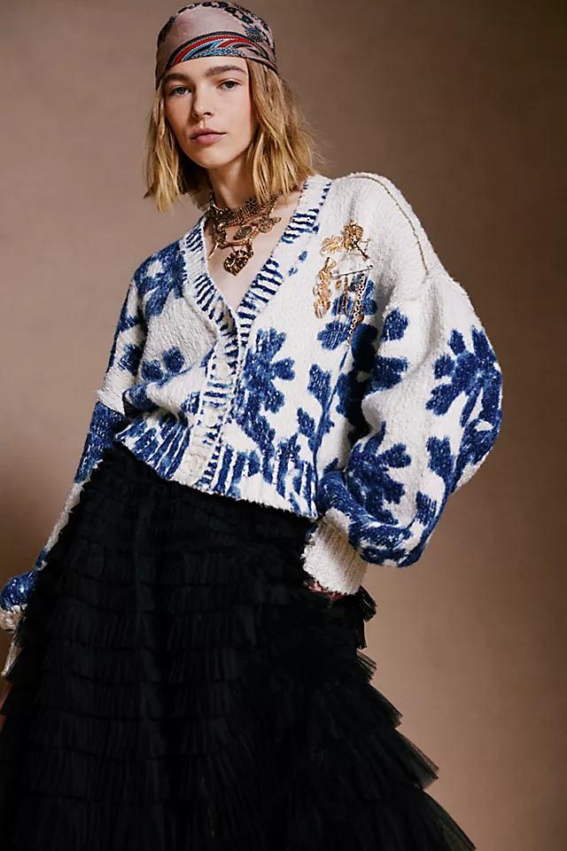 Printed Floral Cardi Product Image