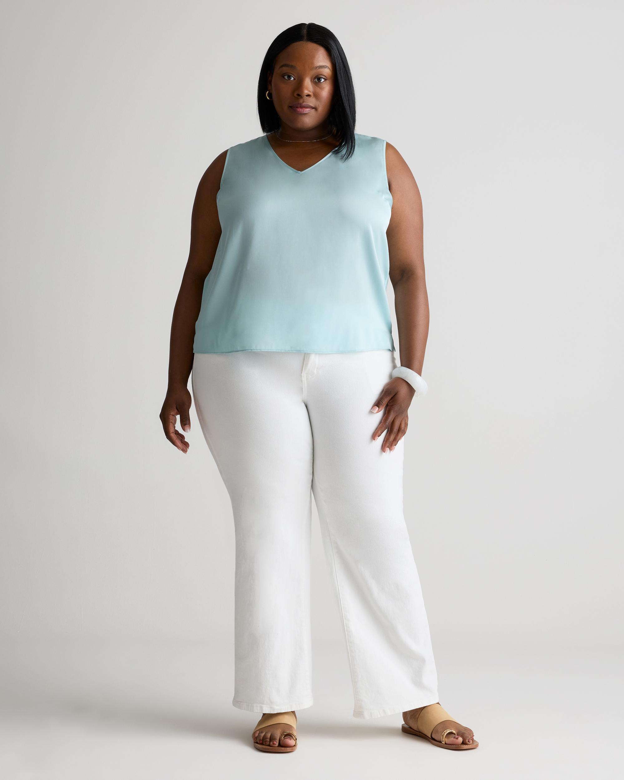 Quince | Women's Washable Stretch Silk Tank Top Product Image