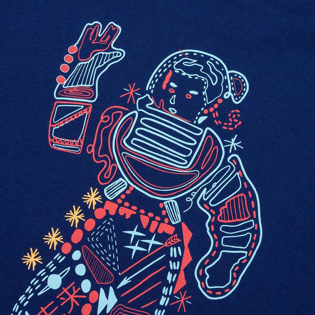 BB Space And Time S/S Knit - Blue Depths Male Product Image