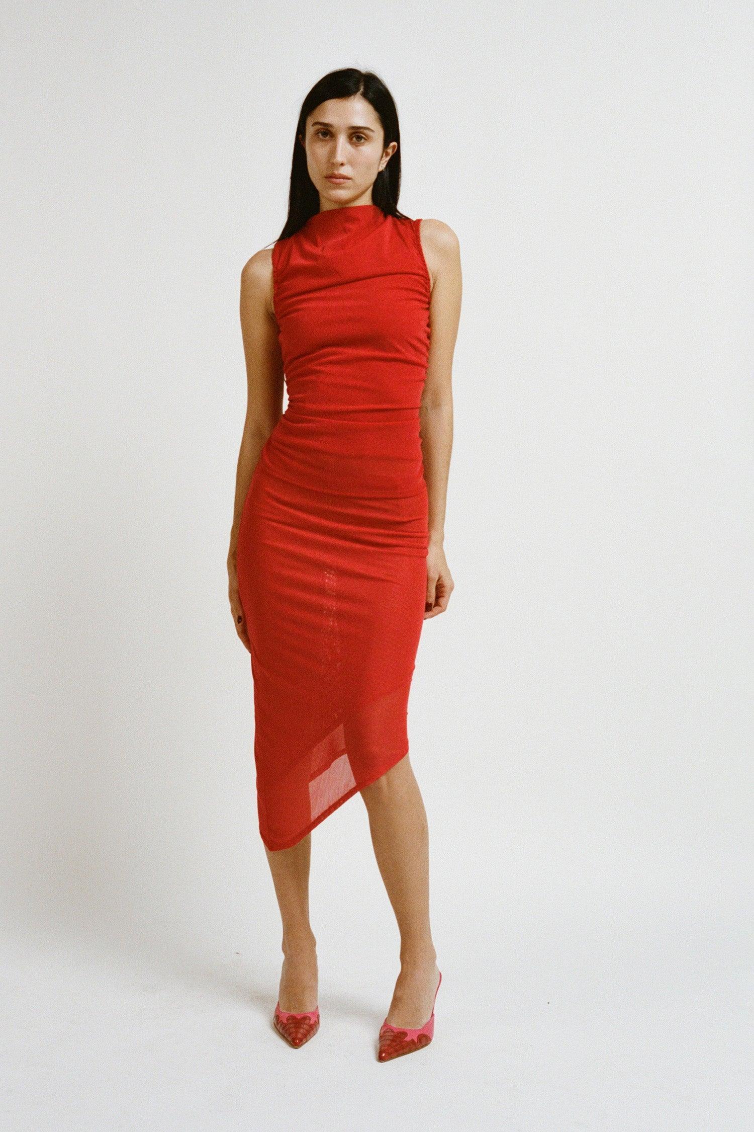VERO SKIRT - RED ROSE Product Image