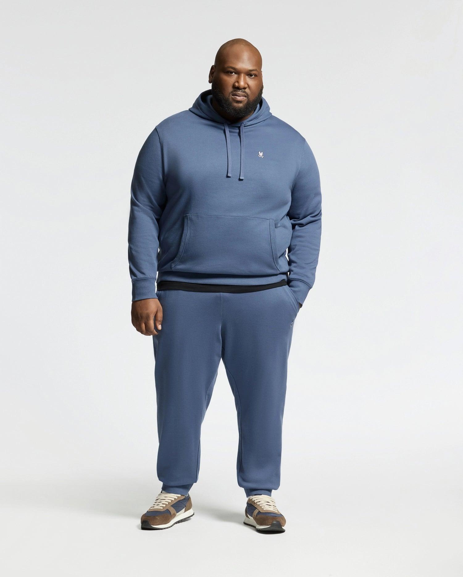 MENS BIG AND TALL LEVY ESSENTIAL FLEECE HOODIE - B9H859D200 Product Image