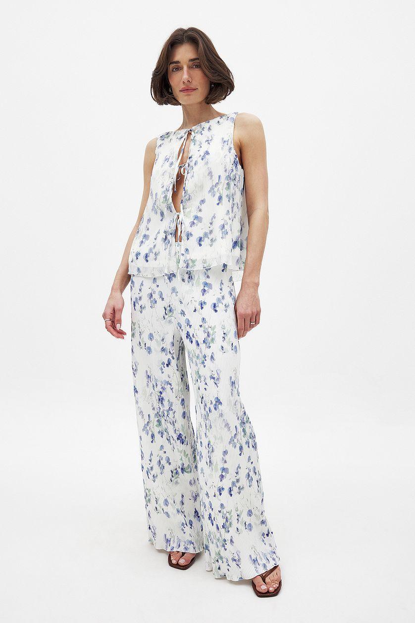 Tie Pleated Top Product Image