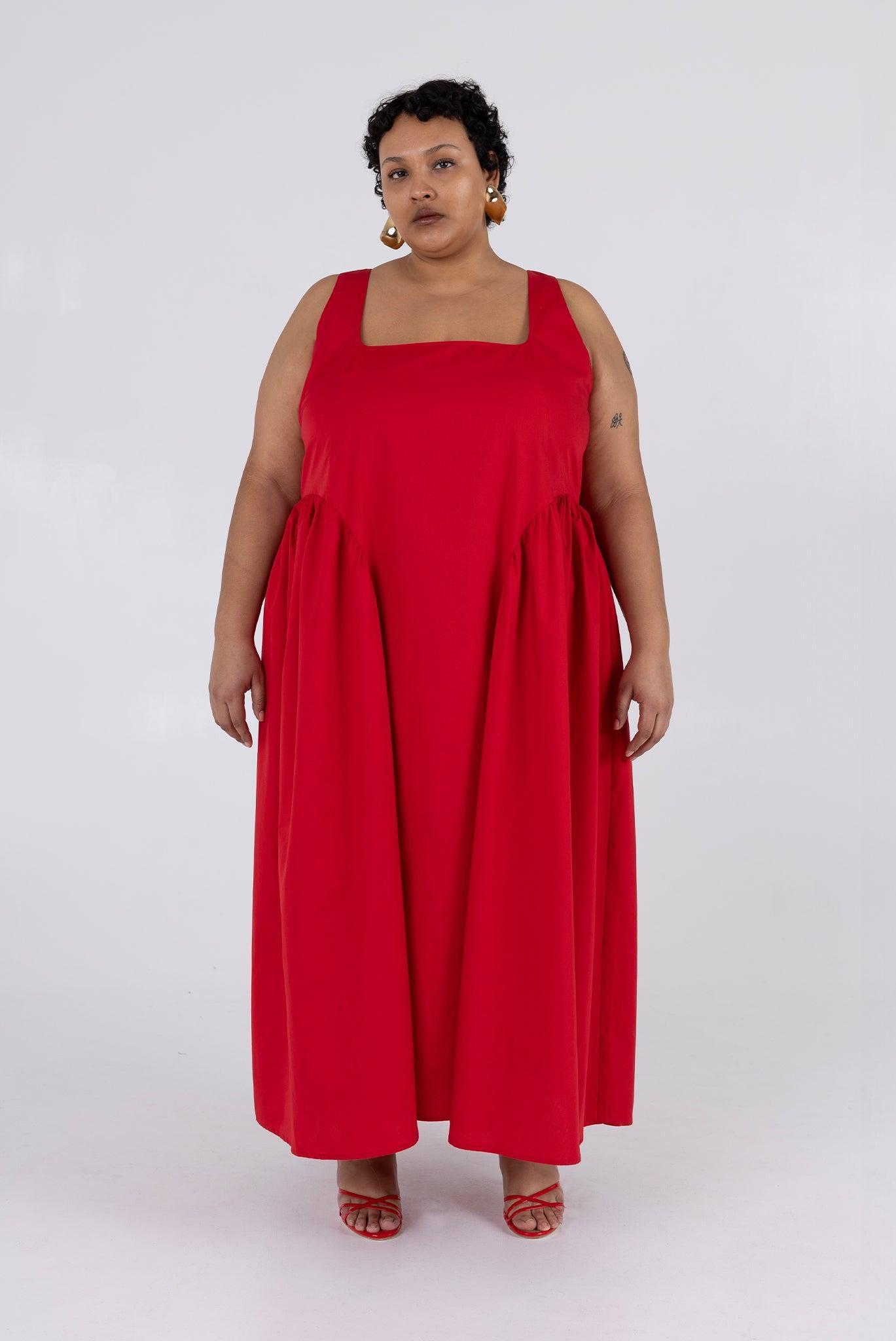 Vanessa Dress - Scarlet Product Image