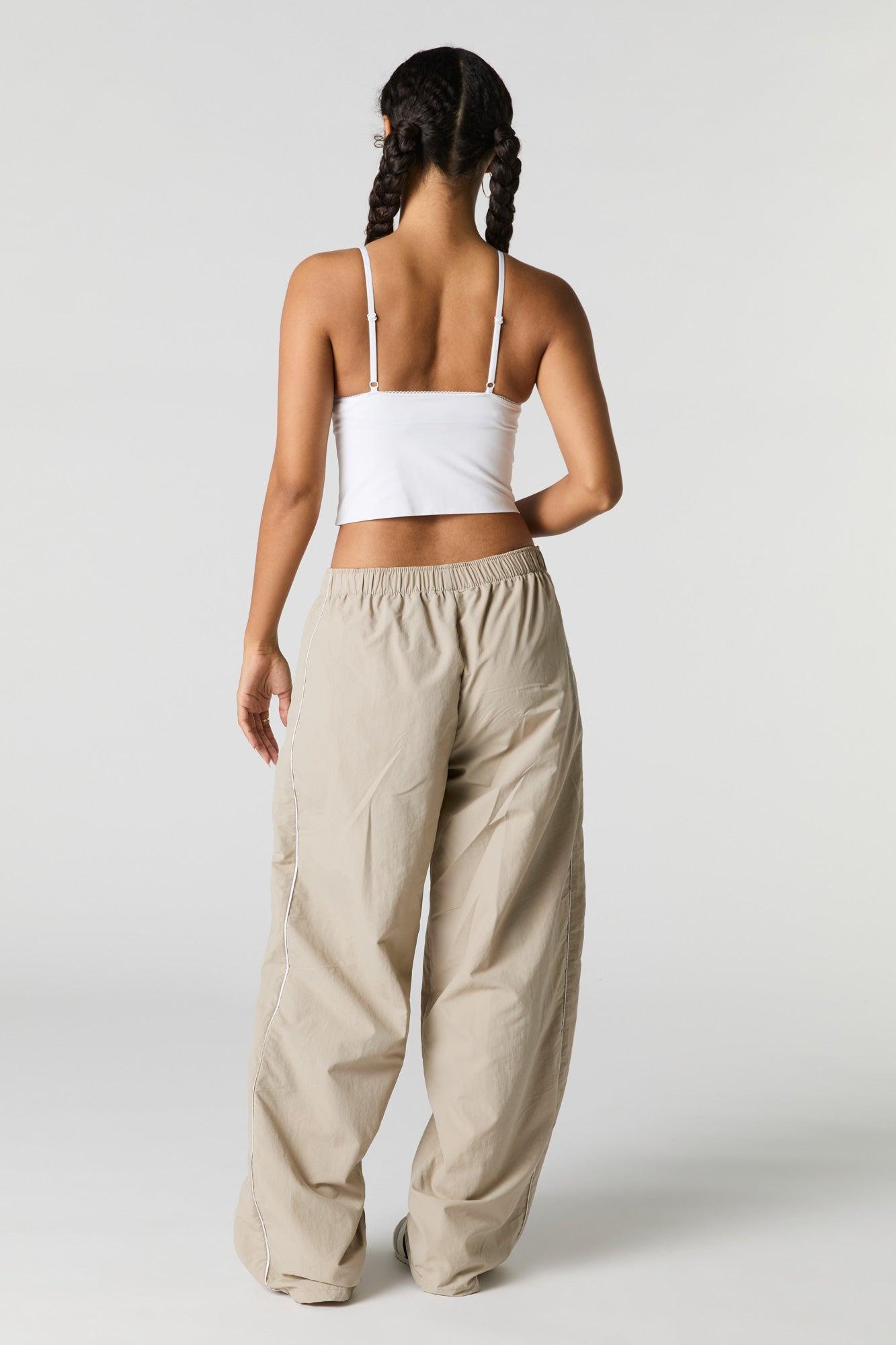 Nylon Wide Leg Pant Female Product Image