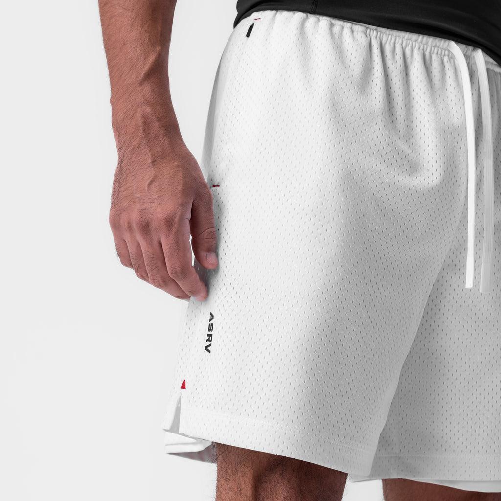 0988. Reversible 2-in-1 Short - White Product Image