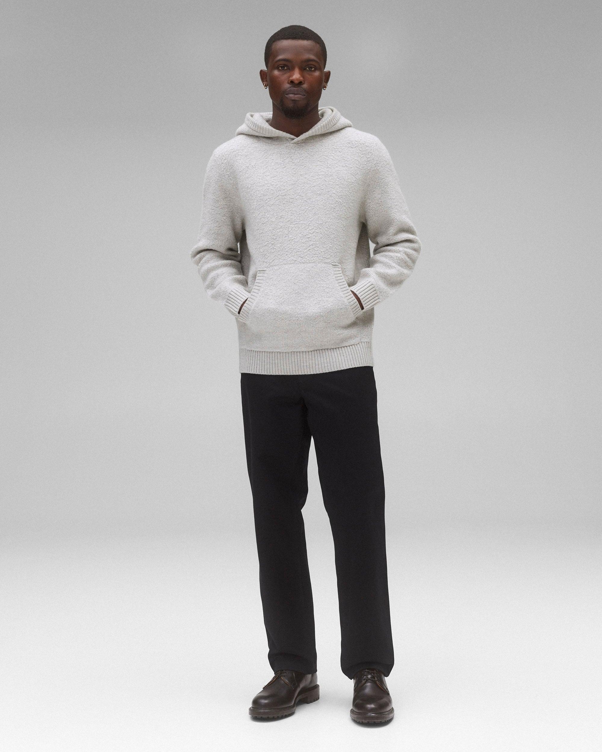 Textured Boucle Turf Hoodie Male Product Image